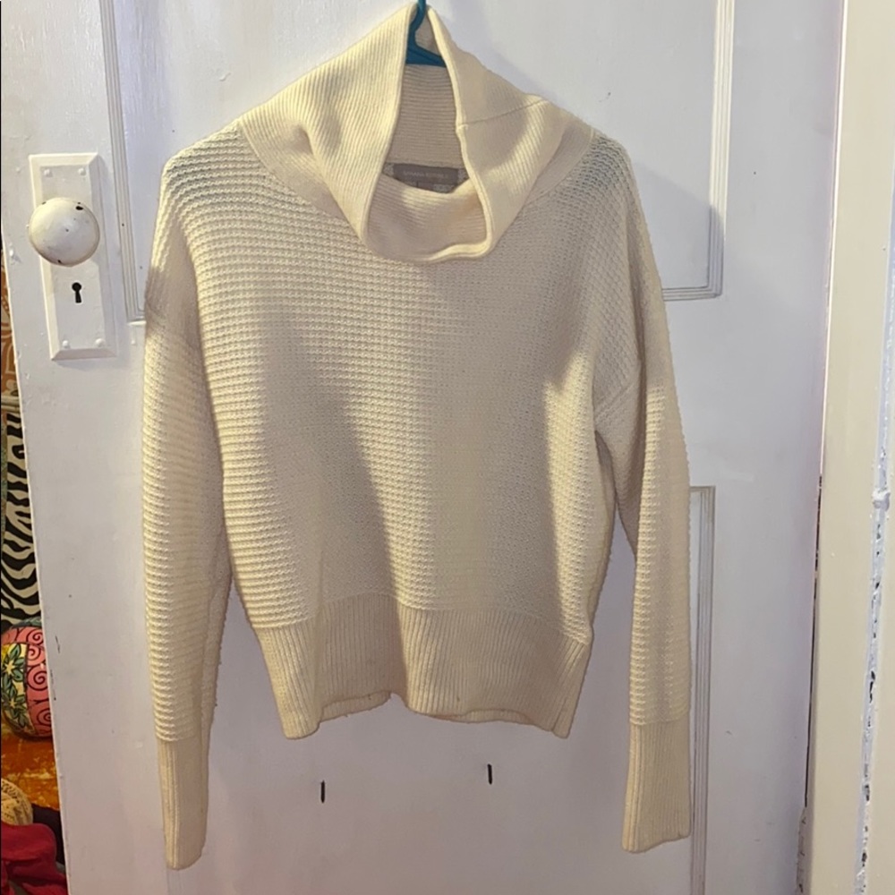 soft banana republic turtle neck sweater